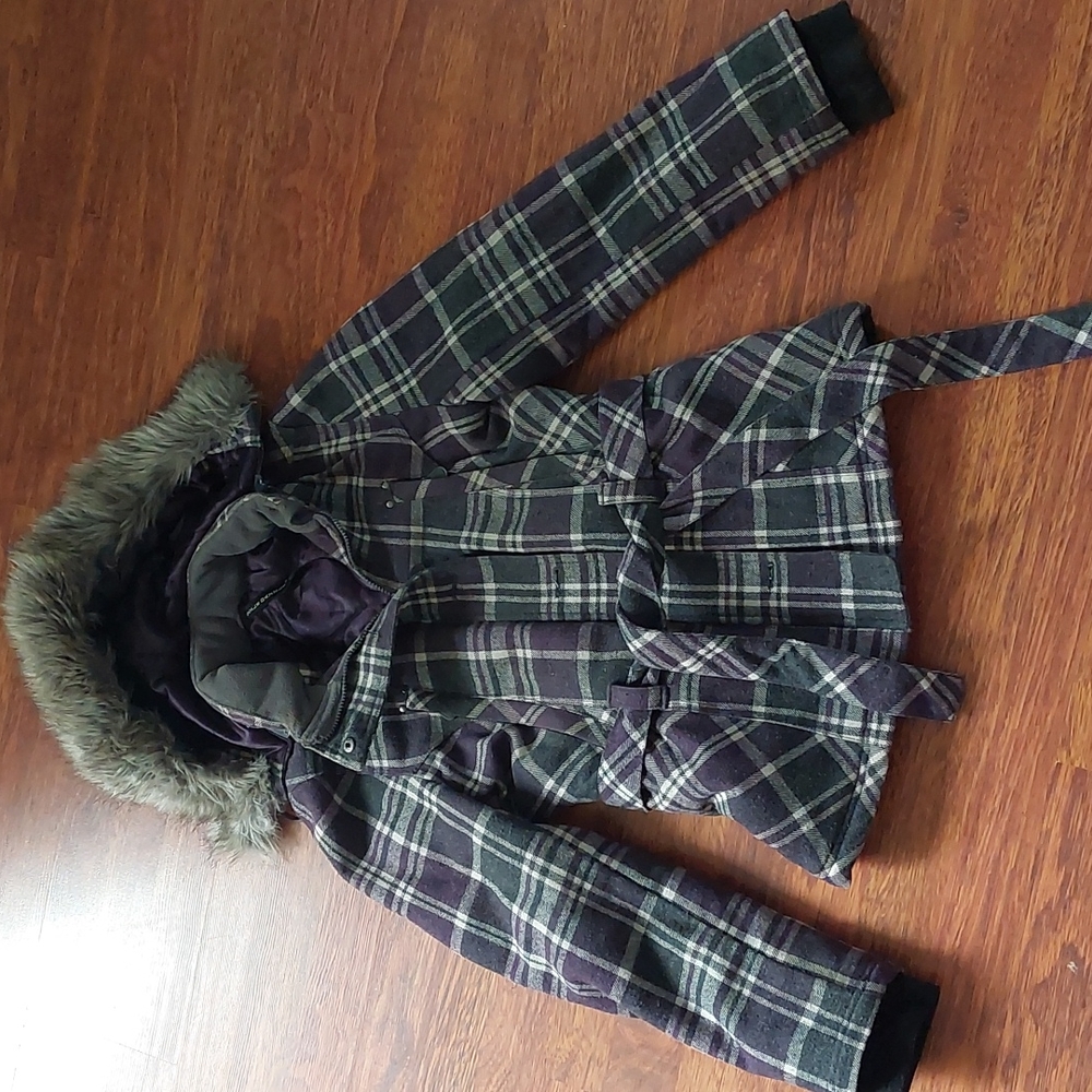 Plaid coat